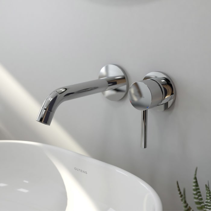 OLTENS Molle Waschbecken-UP-Armatur, Ausladung 17,6 cm