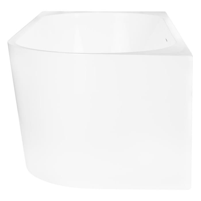 OLTENS Delva Vorwand-Badewanne 170 x 80 cm für Eckeinbau links