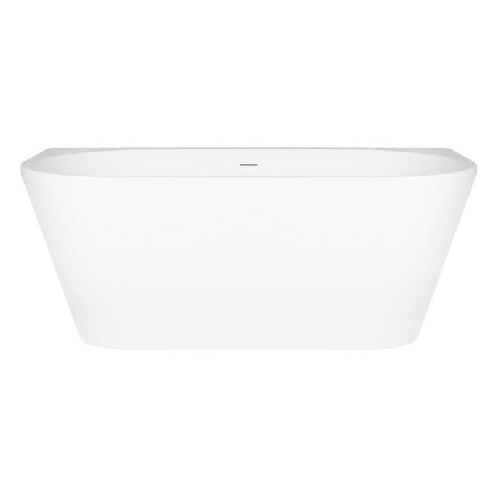 OLTENS Delva Vorwand-Badewanne oval 150 x 70 cm