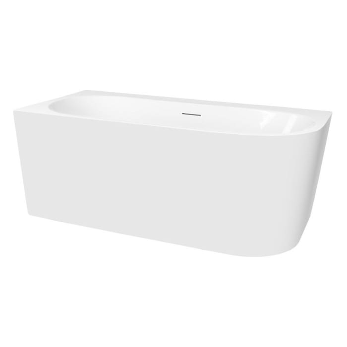 OLTENS Hulda freistehende Badewanne mit Ecke links 160 x 75 cm