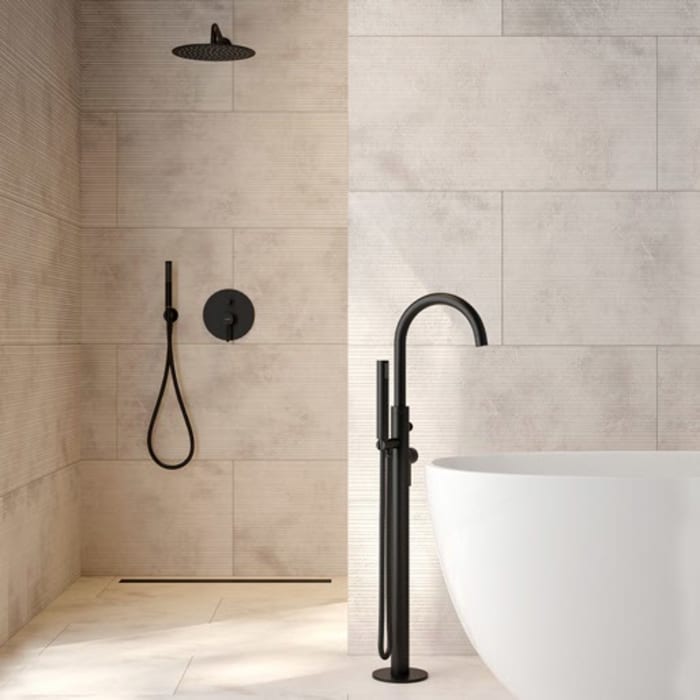 OLTENS Stora freistehende Badewanne oval 150 x 72 cm