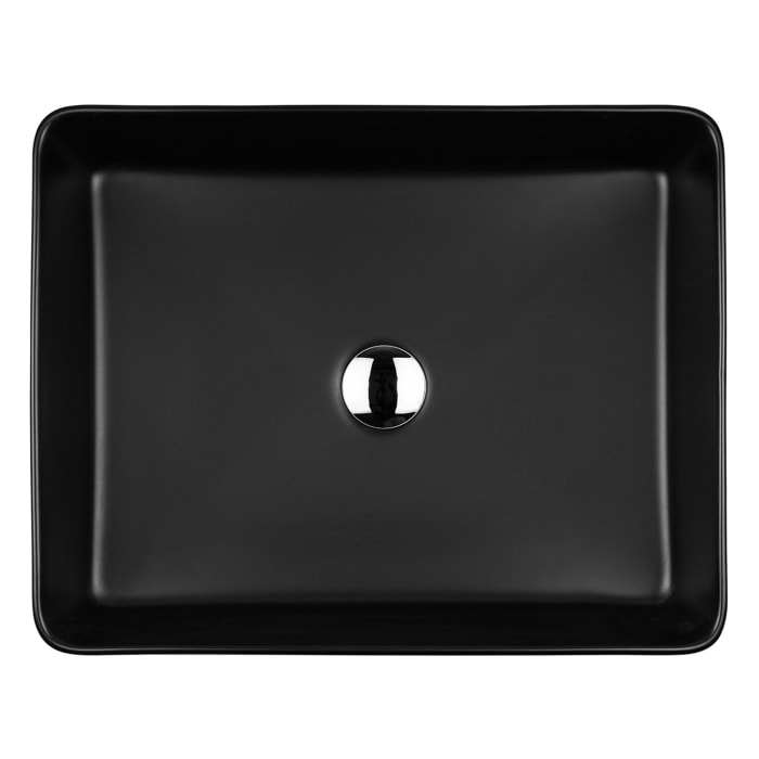 OLTENS Forde Aufsatzwaschbecken rechteckig 51 x 40,5 cm