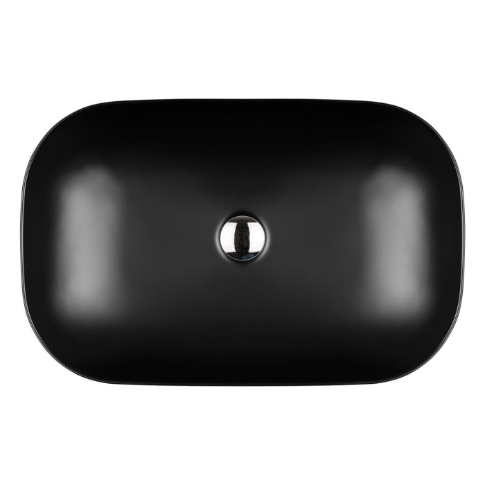 OLTENS Hamnes Aufsatzwaschbecken oval 61 x 40 cm