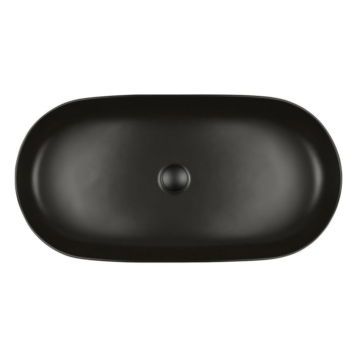 OLTENS Hamnes Thin Aufsatzwaschbecken oval 80 x 40 cm