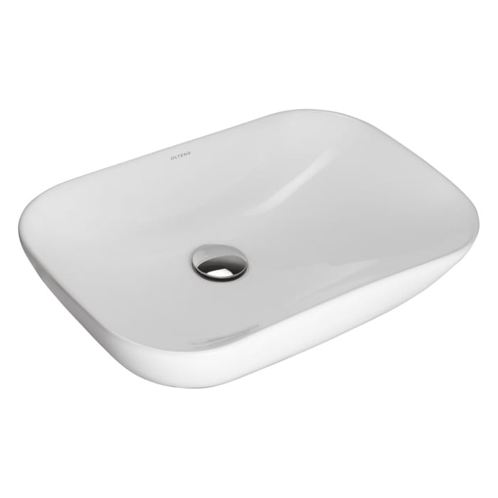 OLTENS Solvig Aufsatzwaschbecken rechteckig 51 x 34 cm, mit SmartClean