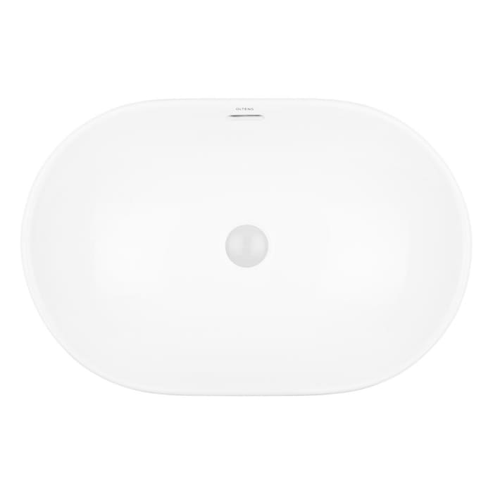 OLTENS Tive Aufsatzwaschbecken oval 61 x 40 cm