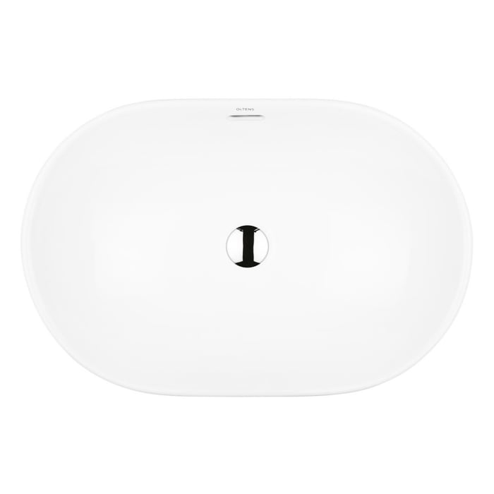 OLTENS Tive Aufsatzwaschbecken oval 61 x 40 cm