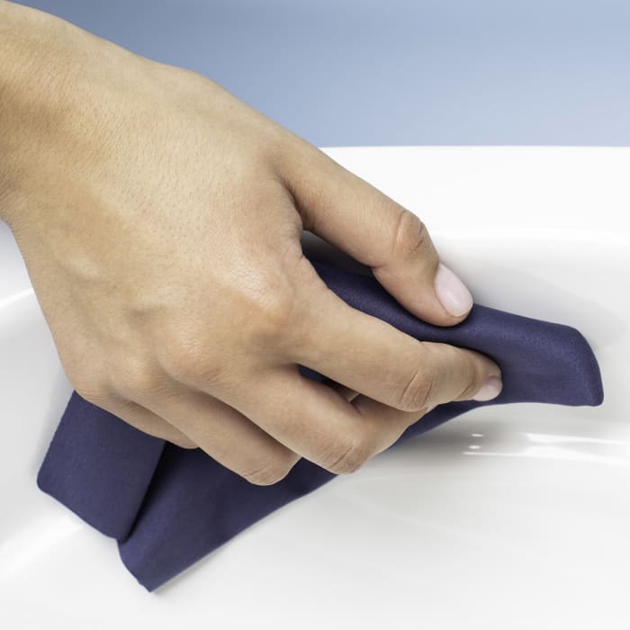 OLTENS Gulfoss Tiefspül-Wand-WC PureRim 36 x 50 cm, Set mit WC-Sitz, mit SmartClean