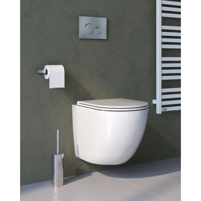 OLTENS Hamnes Kort Tiefspül-Wand-WC PureRim 37 x 49 cm