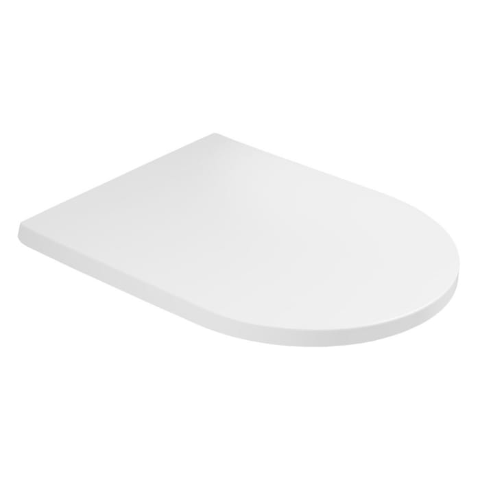 OLTENS Hamnes Stille Tiefspül-Wand-WC PureRim 35,5 x 52 cm, Set mit WC-Sitz, mit SmartClean