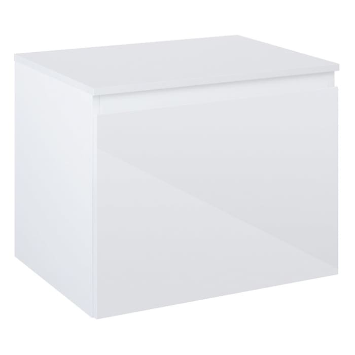 OLTENS Vernal Badmöbel-Set 2-teilig mit Unterschrank mit 1 Schublade und Konsolenplatte 60 x 48,6 cm