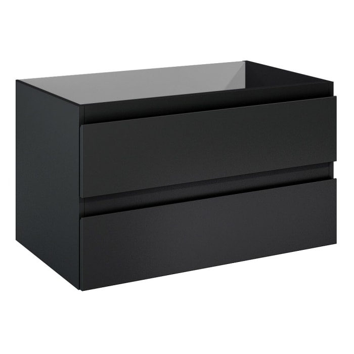 OLTENS Vernal Badmöbel-Set 3-teilig mit 2 Unterschränken mit Schubladen und Konsolenplatte 140 x 25,2/48,6 cm