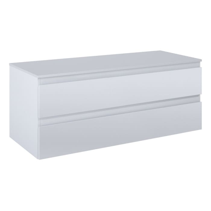 OLTENS Vernal Badmöbel-Set 2-teilig mit Unterschrank mit 2 Schubladen und Konsolenplatte 120 x 48,6 cm