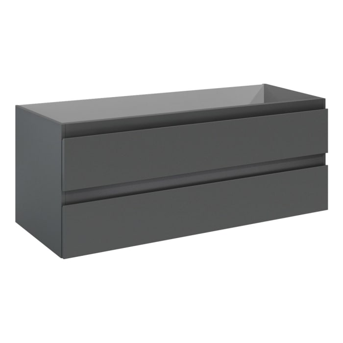 OLTENS Vernal Badmöbel-Set 2-teilig mit Unterschrank mit 2 Schubladen und Konsolenplatte 120 x 48,6 cm