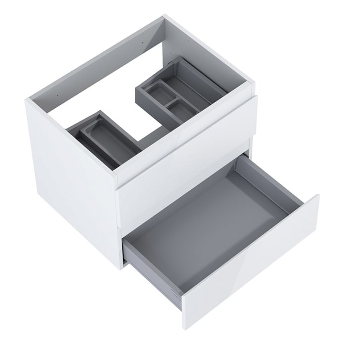 OLTENS Vernal Badmöbel-Set 3-teilig mit 2 Unterschränken mit Schubladen und Konsolenplatte 140 x 48,6 cm