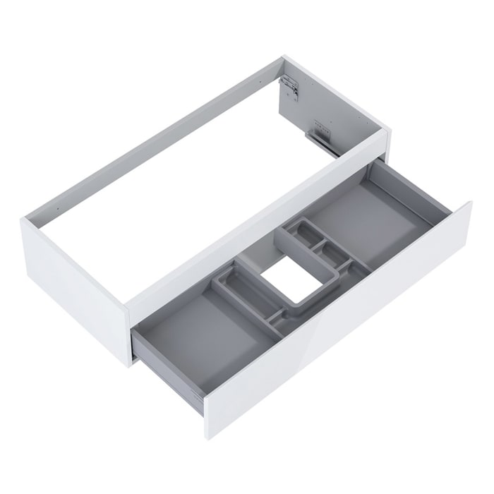 OLTENS Vernal Badmöbel-Set 3-teilig mit 2 Unterschränken mit Schubladen und Konsolenplatte 180 x 25,2/48,6 cm