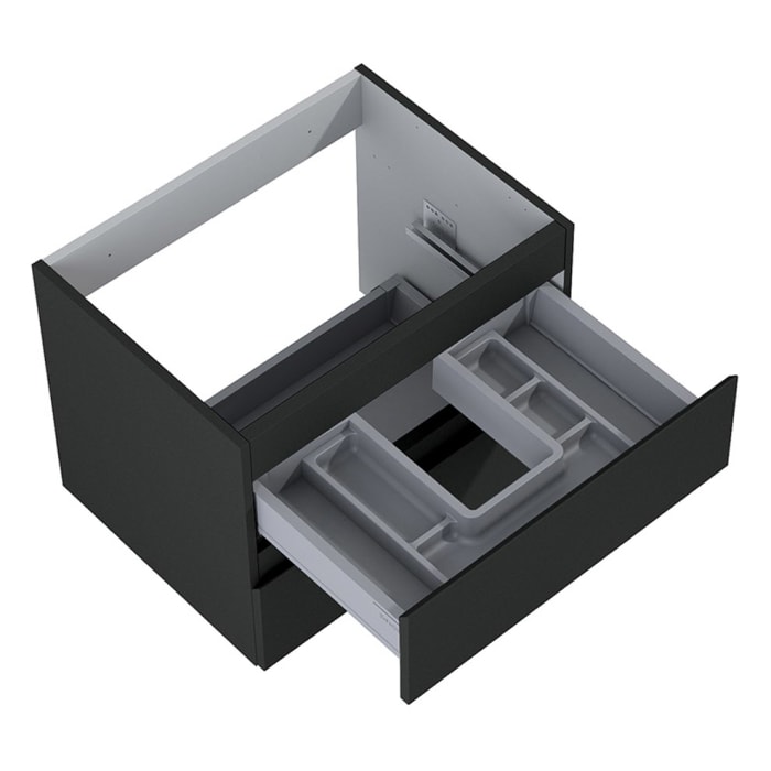 OLTENS Vernal Badmöbel-Set 3-teilig mit 2 Unterschränken mit Schubladen und Konsolenplatte 180 x 48,6 cm