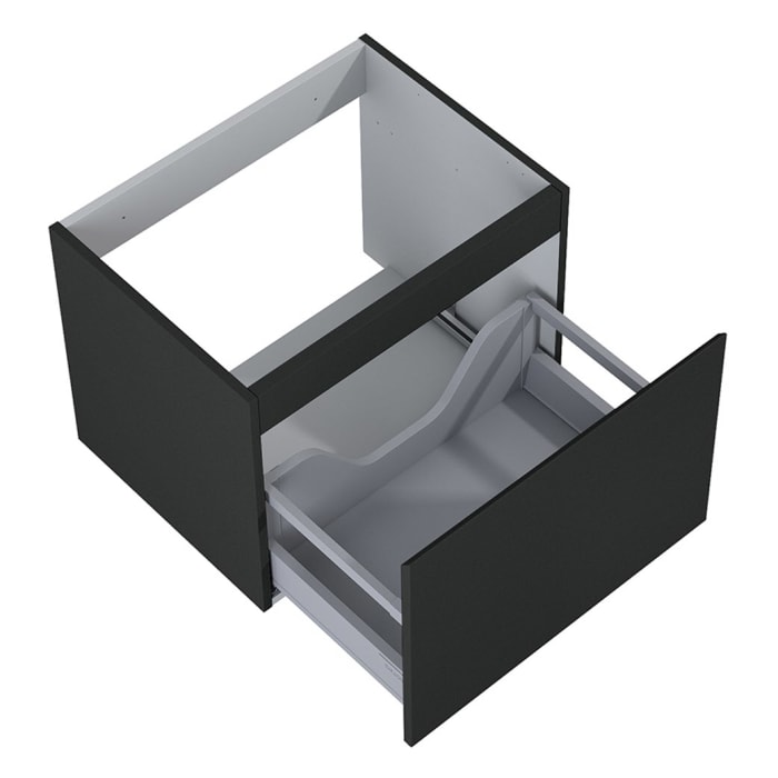 OLTENS Vernal Badmöbel-Set 3-teilig mit 2 Unterschränken mit Schubladen und Konsolenplatte 160 x 25,2/48,6 cm