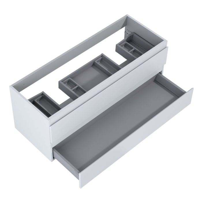OLTENS Vernal Badmöbel-Set 2-teilig mit Unterschrank mit 2 Schubladen und Konsolenplatte 120 x 48,6 cm