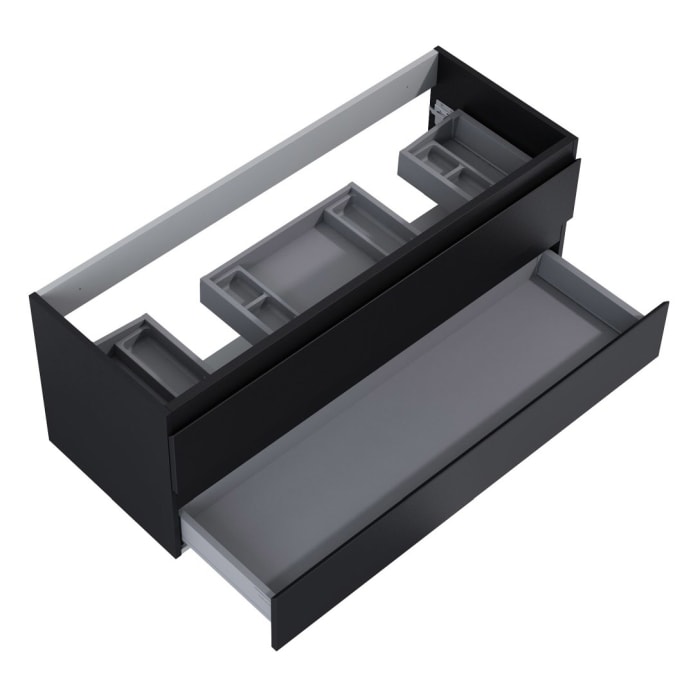 OLTENS Vernal Badmöbel-Set 3-teilig mit 2 Unterschränken mit Schubladen und Konsolenplatte 180 x 25,2/48,6 cm