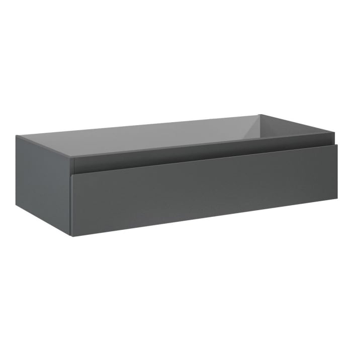 OLTENS Vernal Waschtischunterschrank mit Waschbecken 101 x 25,4 cm, mit 1 Schublade