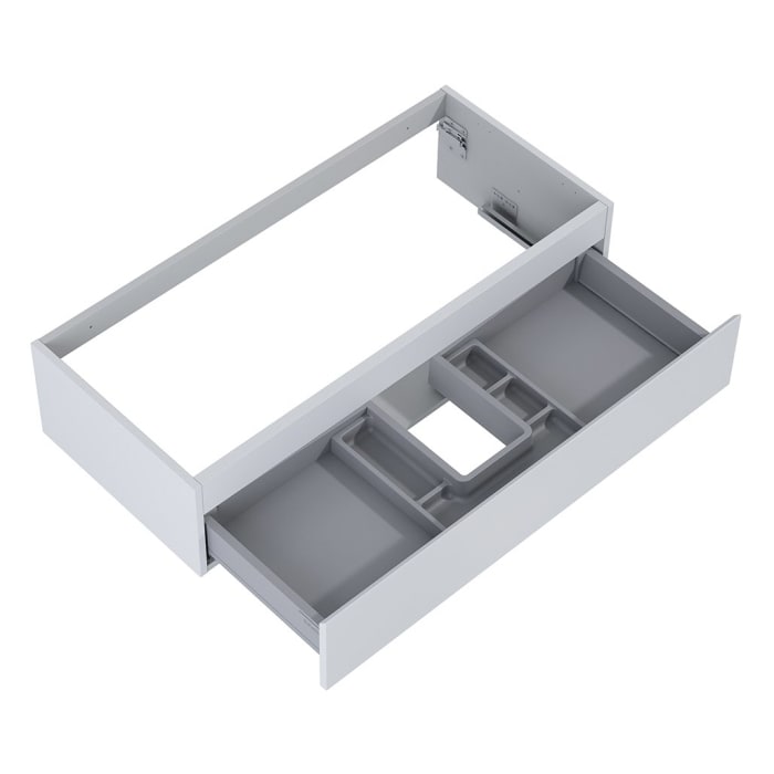 OLTENS Vernal Waschtischunterschrank mit Waschbecken 101 x 25,4 cm, mit 1 Schublade