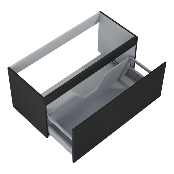 OLTENS Vernal Waschtischunterschrank mit Waschbecken 101 x 48,8 cm, mit 1 Schublade