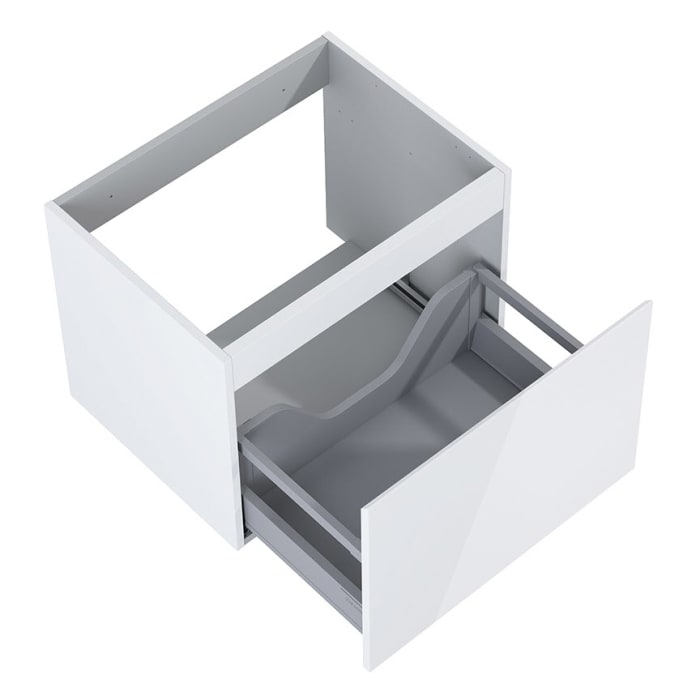 OLTENS Vernal Waschtischunterschrank mit Waschbecken 61 x 48,8 cm, mit 1 Schublade