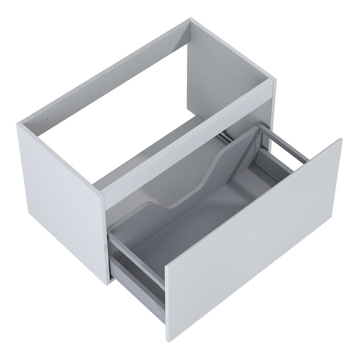 OLTENS Vernal Waschtischunterschrank mit Waschbecken 81 x 48,8 cm, mit 1 Schublade