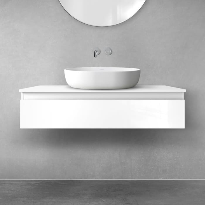 OLTENS Vernal Waschtischunterschrank mit 1 Schublade 100 x 23,6 cm