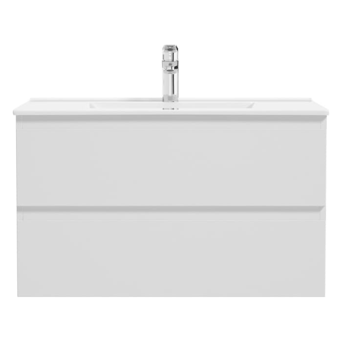 OLTENS Vernal Waschtischunterschrank mit 2 Schubladen 80 x 47 cm