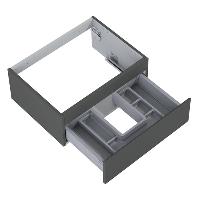 OLTENS Vernal Waschtischunterschrank mit 1 Schublade 60 x 23,6 cm