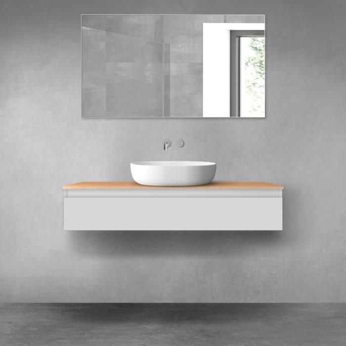 OLTENS Vernal Waschtischunterschrank mit 1 Schublade 120 x 23,6 cm