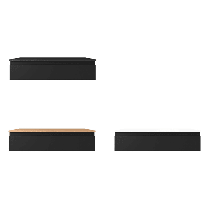 OLTENS Vernal Waschtischunterschrank mit 1 Schublade 100 x 23,6 cm