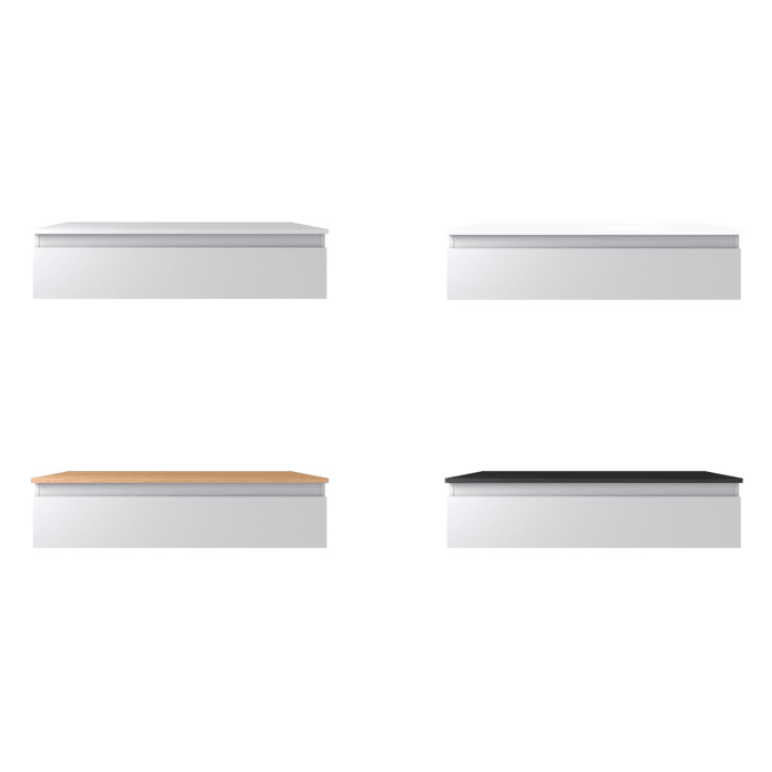 OLTENS Vernal Waschtischunterschrank mit 1 Schublade 100 x 23,6 cm