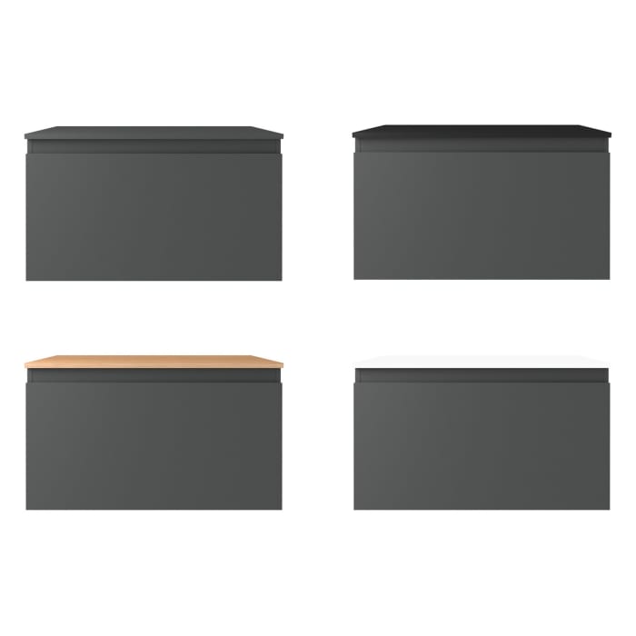 OLTENS Vernal Waschtischunterschrank mit 1 Schublade 80 x 47 cm