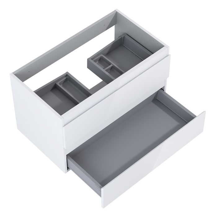 OLTENS Vernal Waschtischunterschrank mit 2 Schubladen 80 x 47 cm