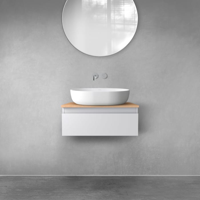 OLTENS Vernal Waschtischunterschrank mit 1 Schublade 60 x 23,6 cm