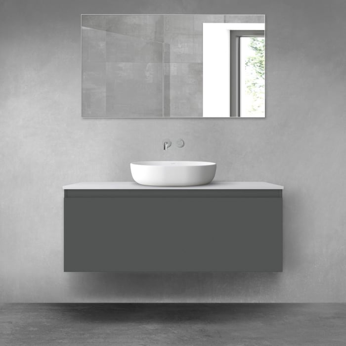 OLTENS Vernal Waschtischunterschrank mit 1 Schublade 120 x 47 cm