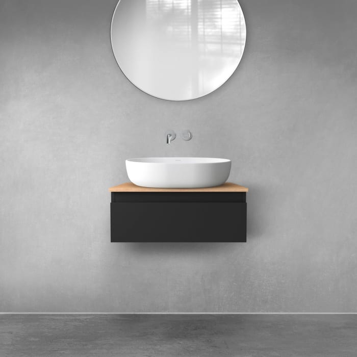 OLTENS Vernal Waschtischunterschrank mit 1 Schublade 60 x 23,6 cm