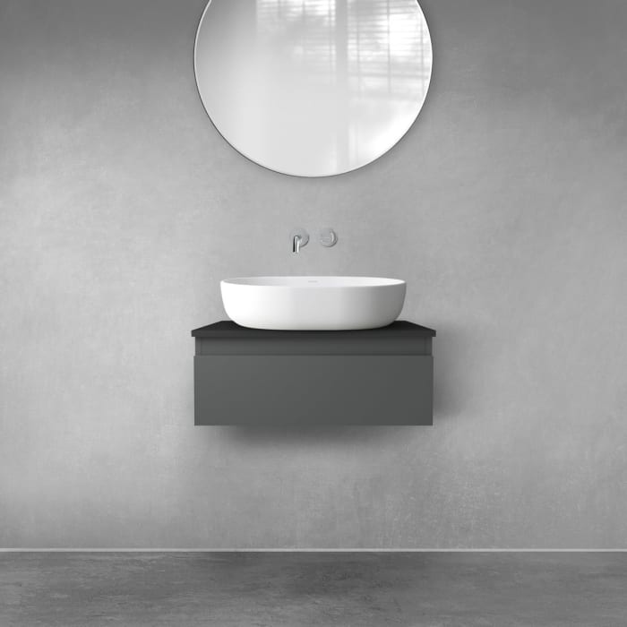 OLTENS Vernal Waschtischunterschrank mit 1 Schublade 60 x 23,6 cm