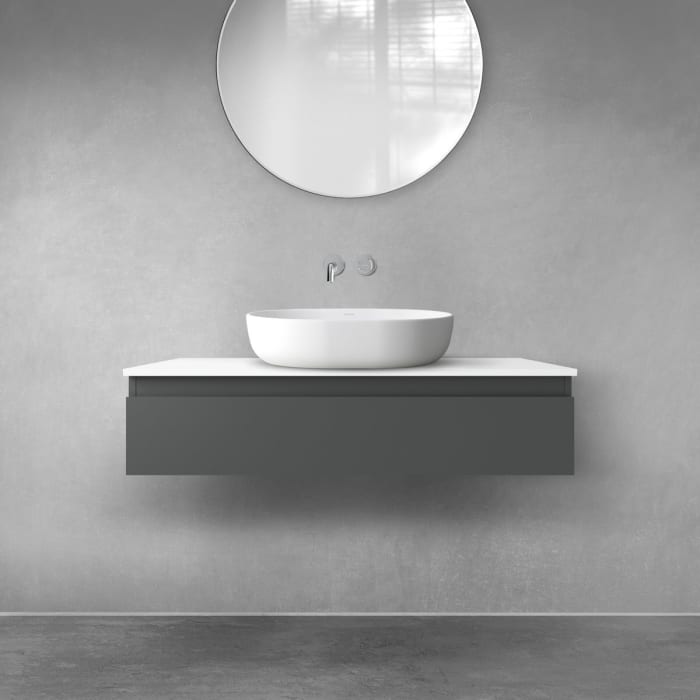 OLTENS Vernal Waschtischunterschrank mit 1 Schublade 100 x 23,6 cm