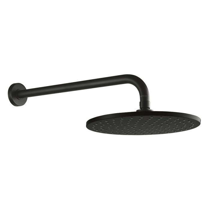 OLTENS Atran Lagan Regenduschkopf rund 22 cm mit Wandarm