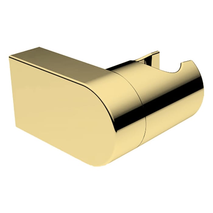 OLTENS Duschgarnitur Sog Gide mit Stabhandbrause quadratisch und Brausehalter