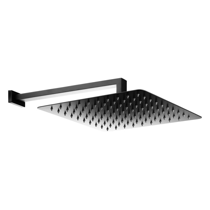 OLTENS Vindel (S) Lagan (S) Regenduschkopf quadratisch 30 x 30 cm mit Wandarm