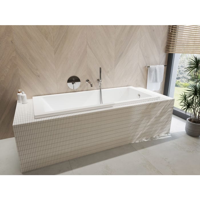 OLTENS Molle Duschsystem mit Unterputz-Armatur, Stabhandbrause und Wanneneinlauf