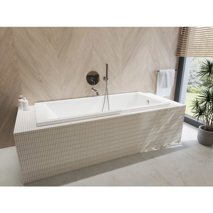 OLTENS Molle Duschsystem mit Unterputz-Armatur, Stabhandbrause und Wanneneinlauf