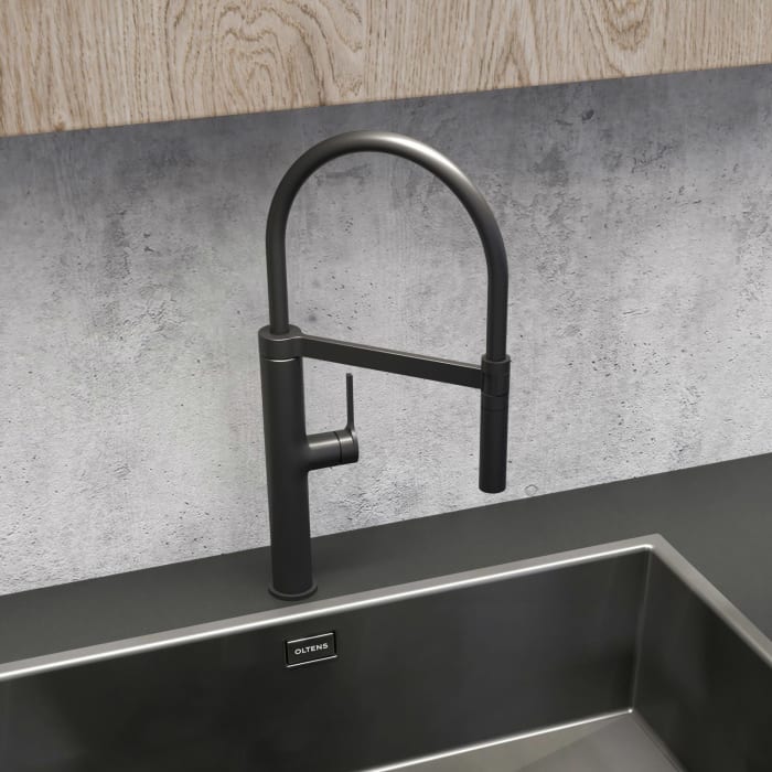 OLTENS Borga Spültischarmatur mit flexiblen Auslauf