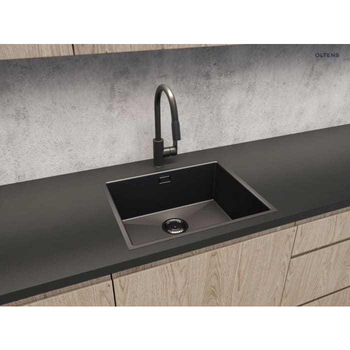 OLTENS Stalvask Edelstahl-Spülbecken 54 x 44 cm