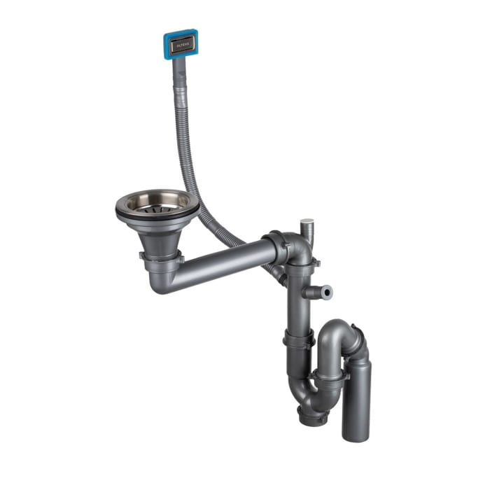 OLTENS Stalvask Edelstahl-Spülbecken 76 x 44 cm